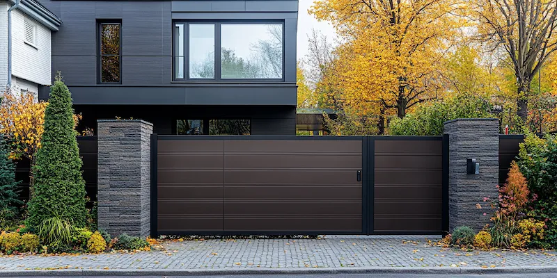 ozdobne ogrodzenie z Polski