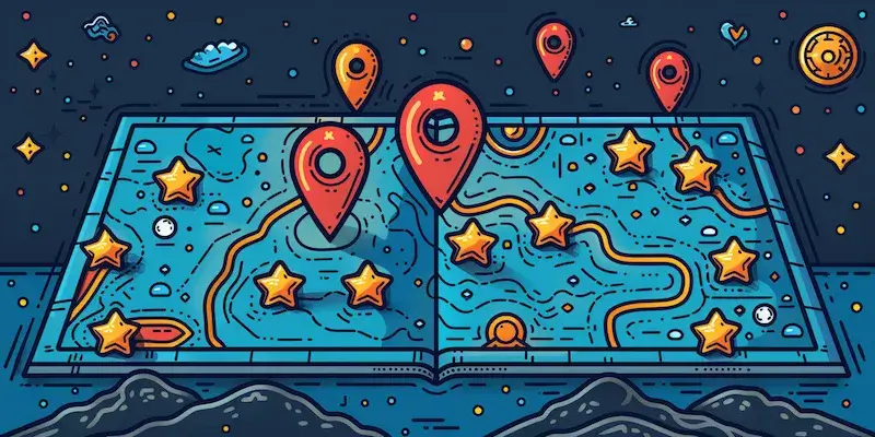 Pozycjonowanie mapa Google