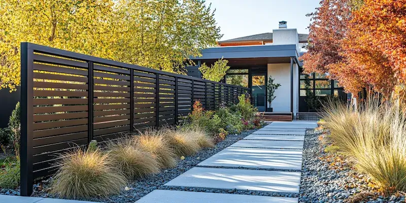 Gartenzaun aus Polen