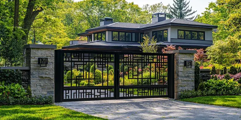 Gartenzäune aus Polen