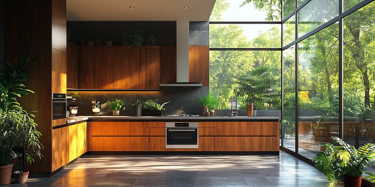 Co na ścianę między meble kuchenne?