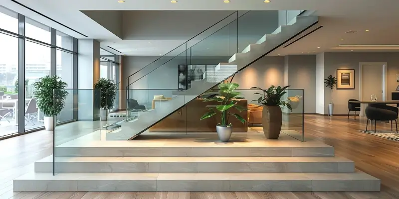 Balustrady balkonowe szklane Warszawa