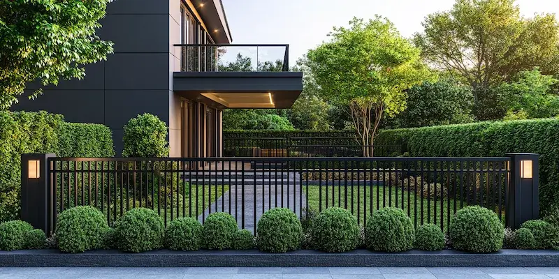 Czym wyczyścić metalowe ogrodzenie?