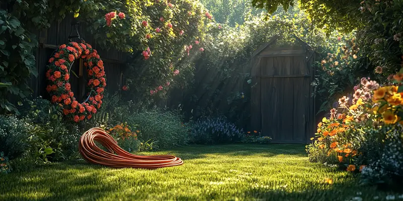 Jak działa wózek na wąż ogrodowy?