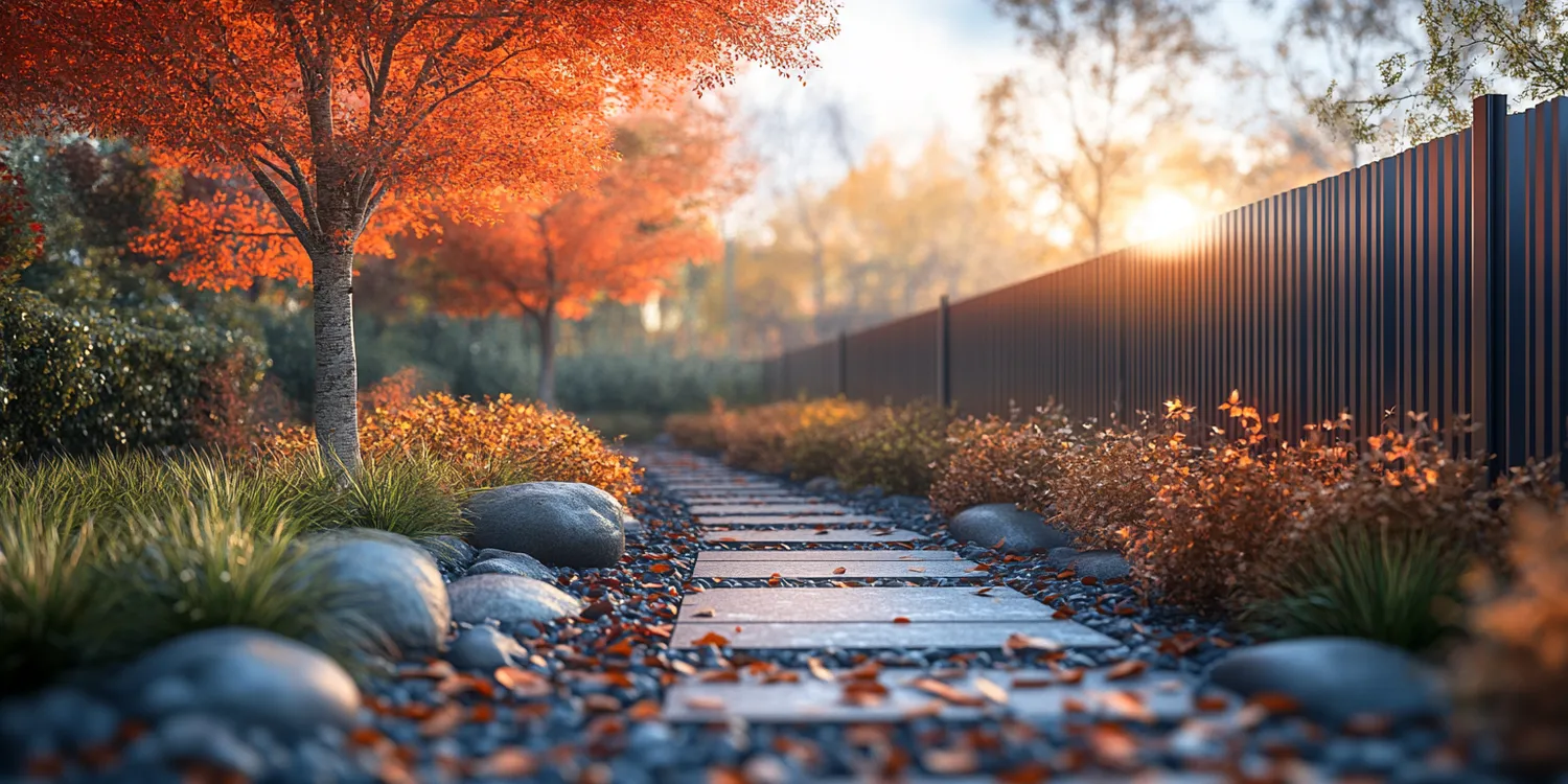 Metallzaun aus Polen